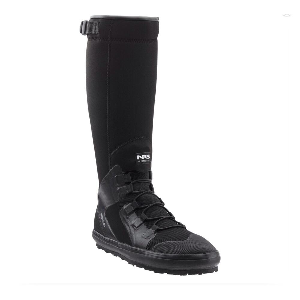 NRS Boundary Shoe Neoprene Hunting Boots Traction Sole Black Size 7 Men New